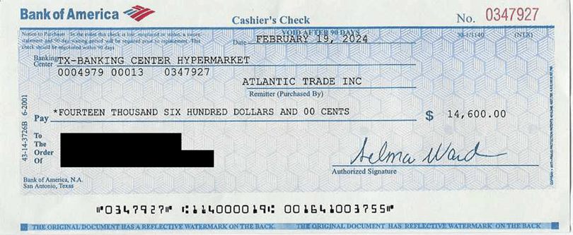 Overnight Lien Profits Check Proof