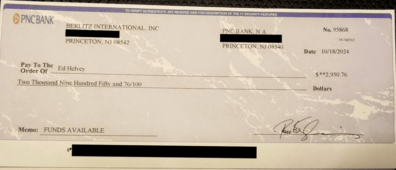 Overnight Lien Profits Check Proof