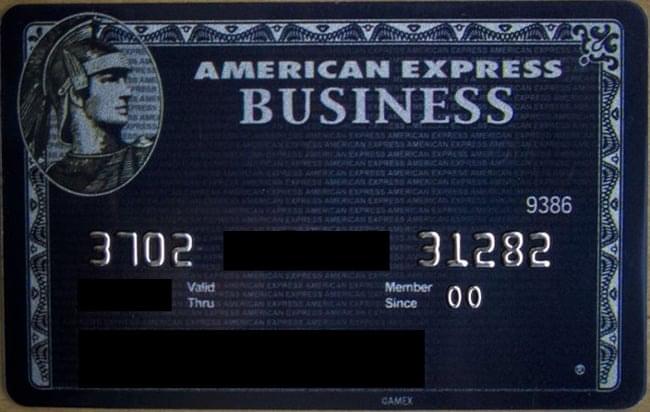 AMEX Business Black Card