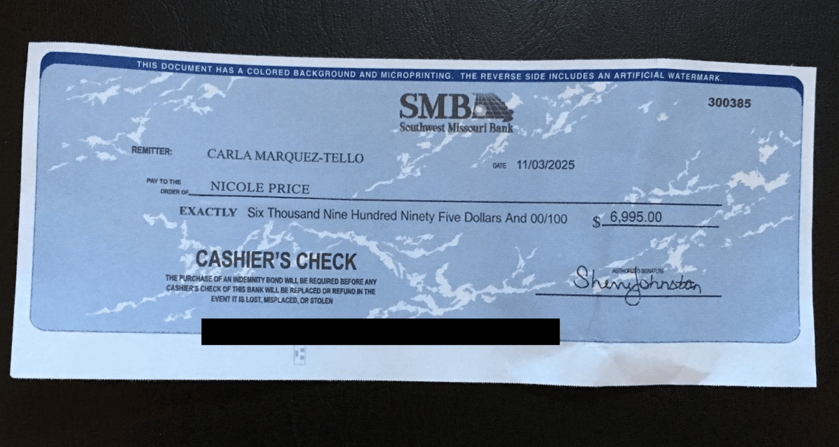 Overnight Lien Profits Check Proof