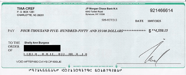Overnight Lien Profits Check Proof