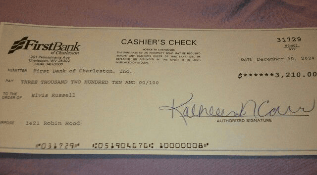 Overnight Lien Profits Check Proof