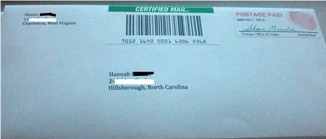 Free Certified Mail Proof