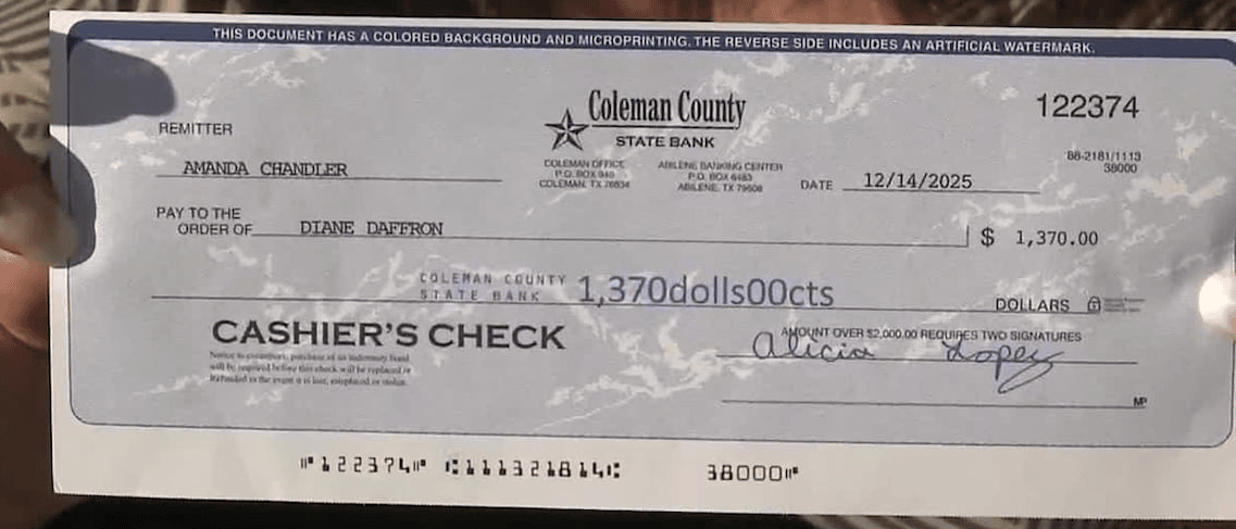 Overnight Lien Profits Check Proof