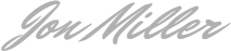 Jon Miller Signature