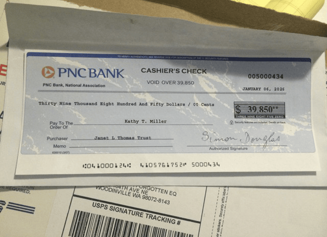Overnight Lien Profits Check Proof
